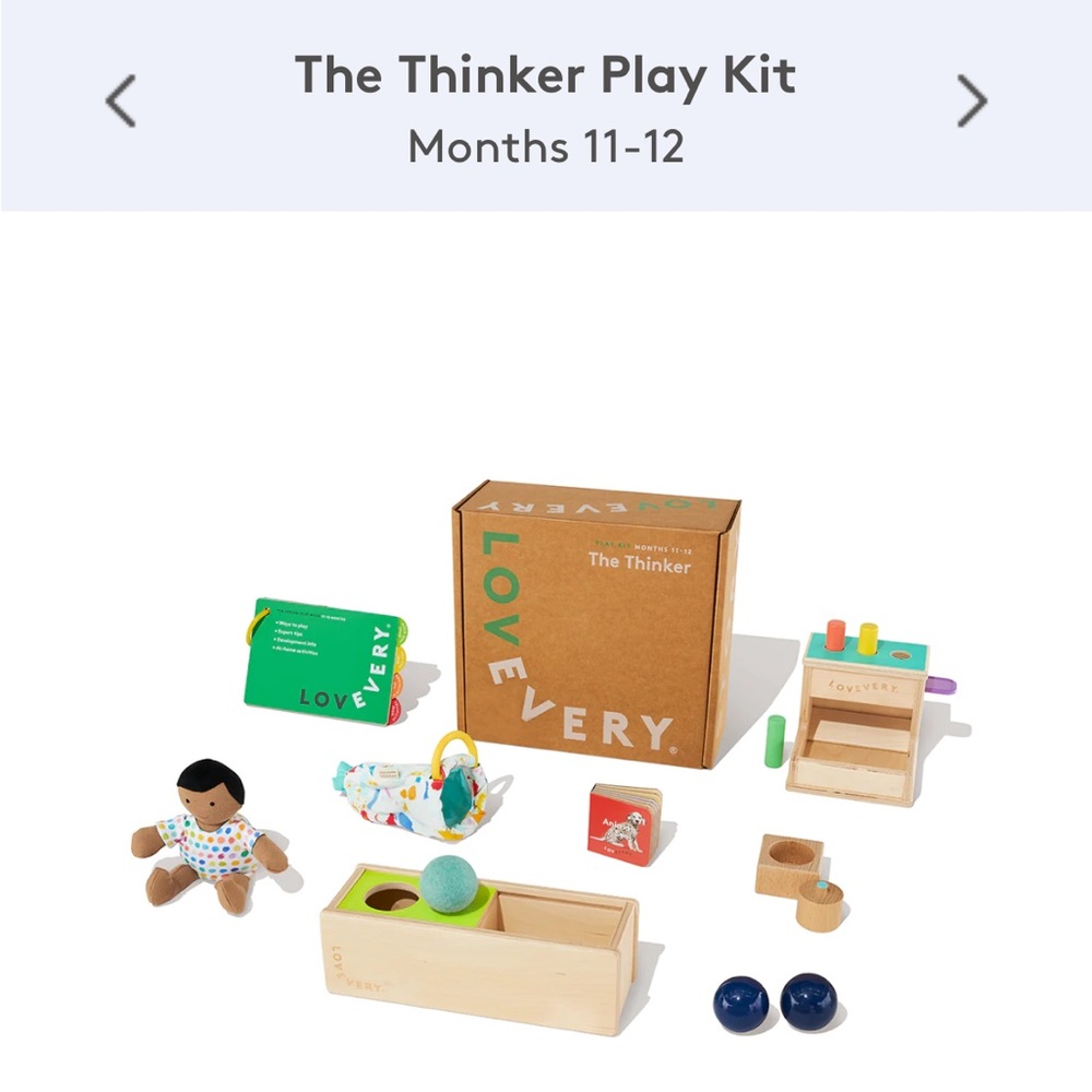 Lovevery Play kit 11-12 months